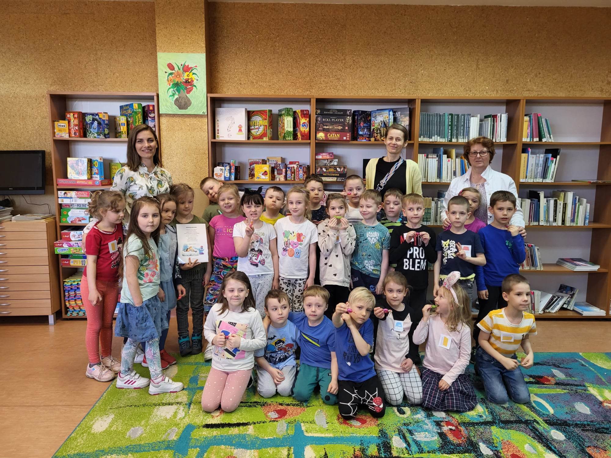 zajęcia z przedszkolakami o poszanowaniu książek
