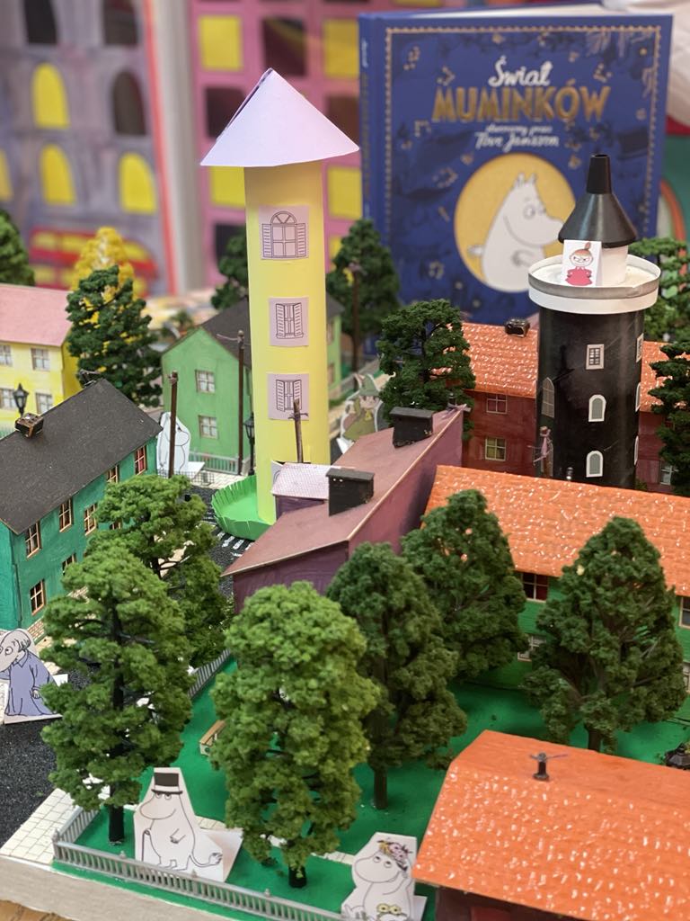 makieta doliny muminków
