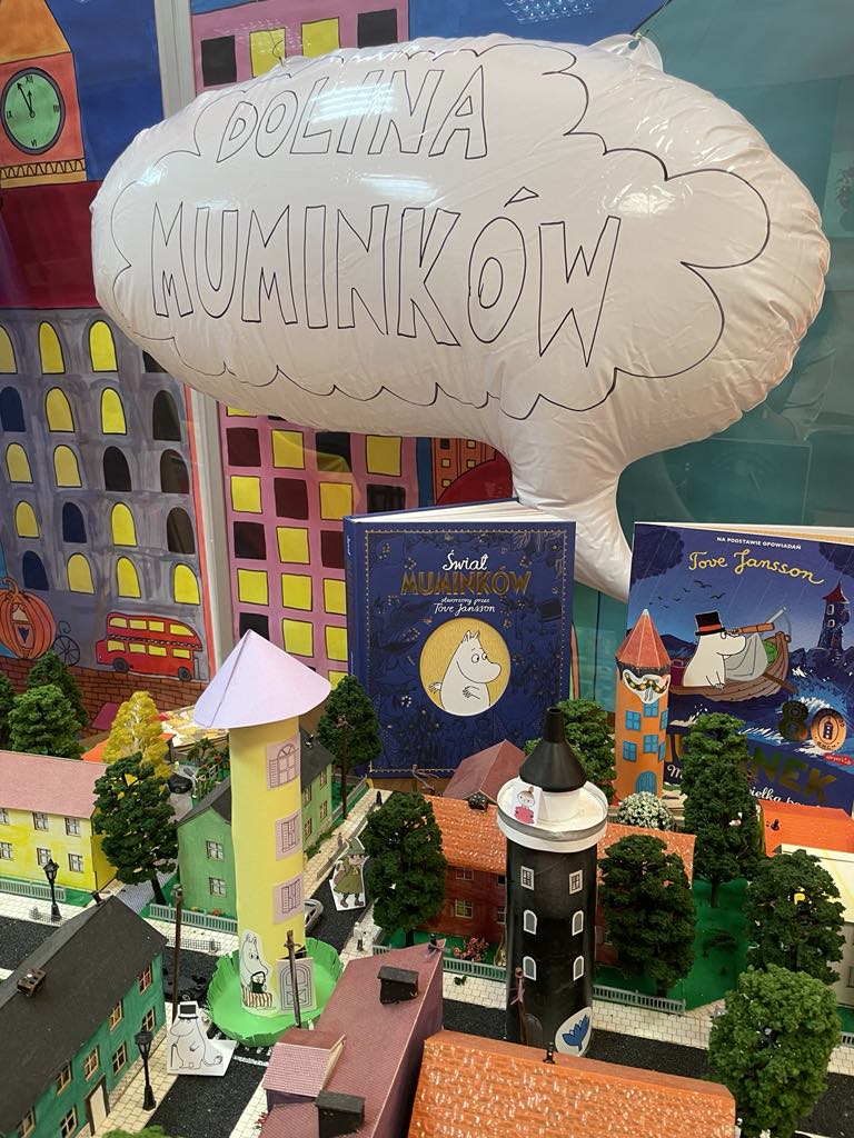 makieta doliny muminków