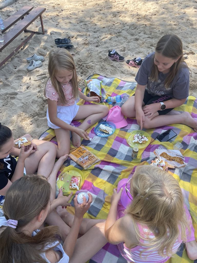 piknik w Parku Dolina Białej Przemszy w Sławkowie