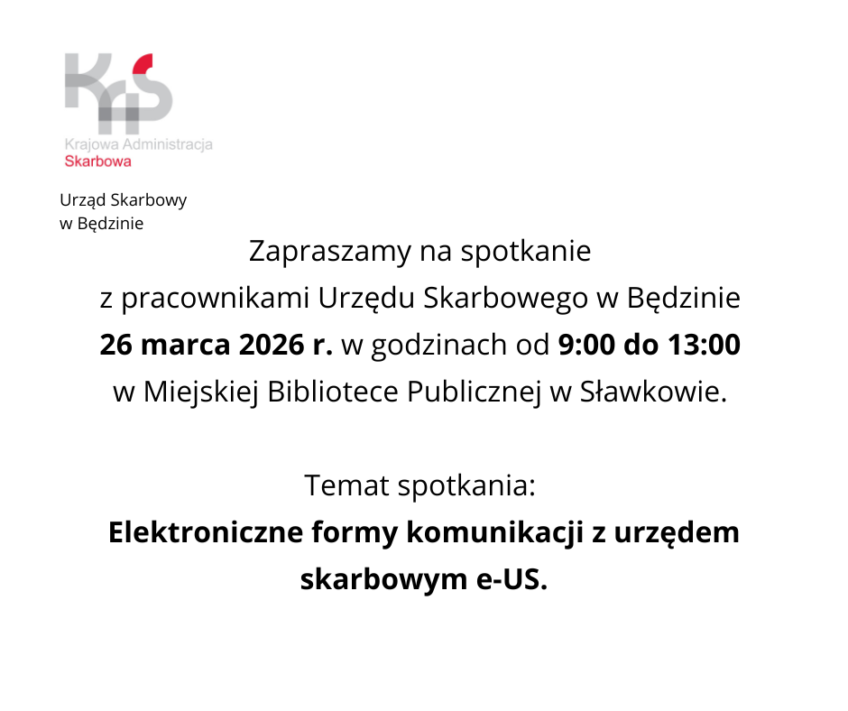 Spotkanie z pracownikami Urzędu Skarbowego w Będzinie