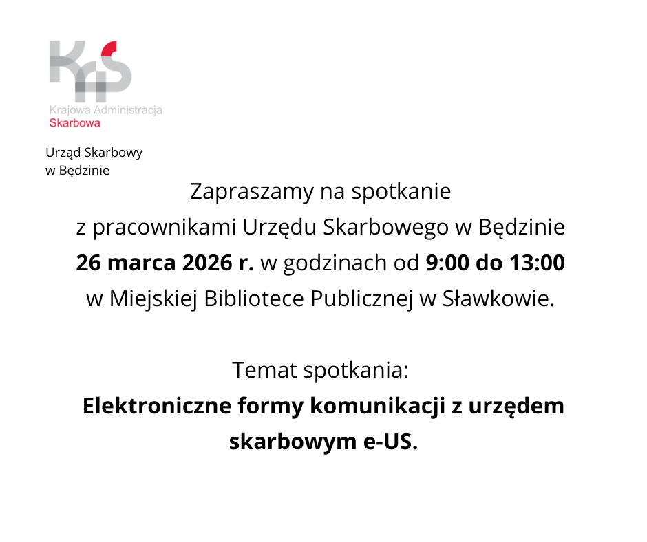 Spotkanie z pracownikami Urzędu Skarbowego w Będzinie
