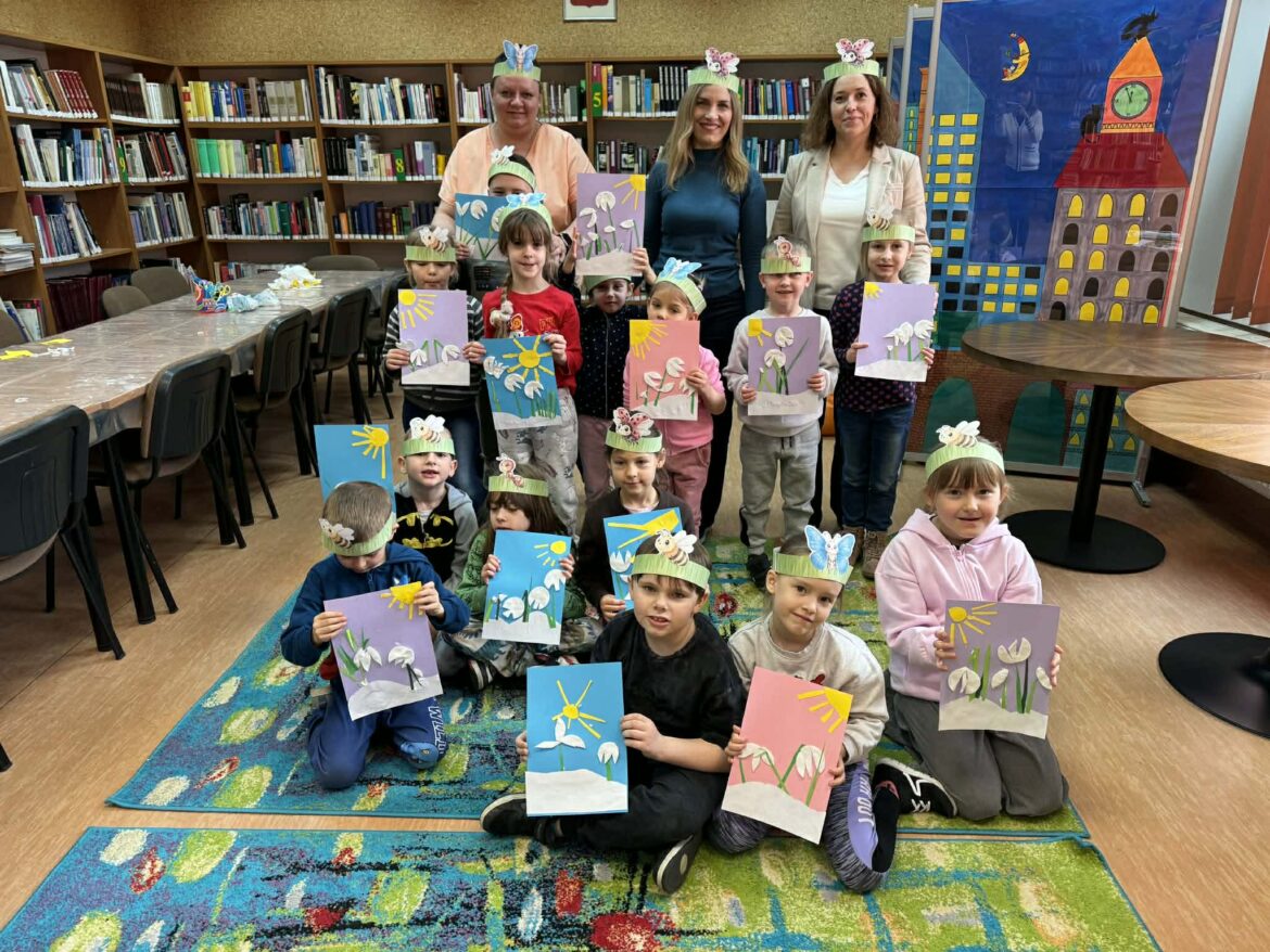 Wiosna w bibliotece