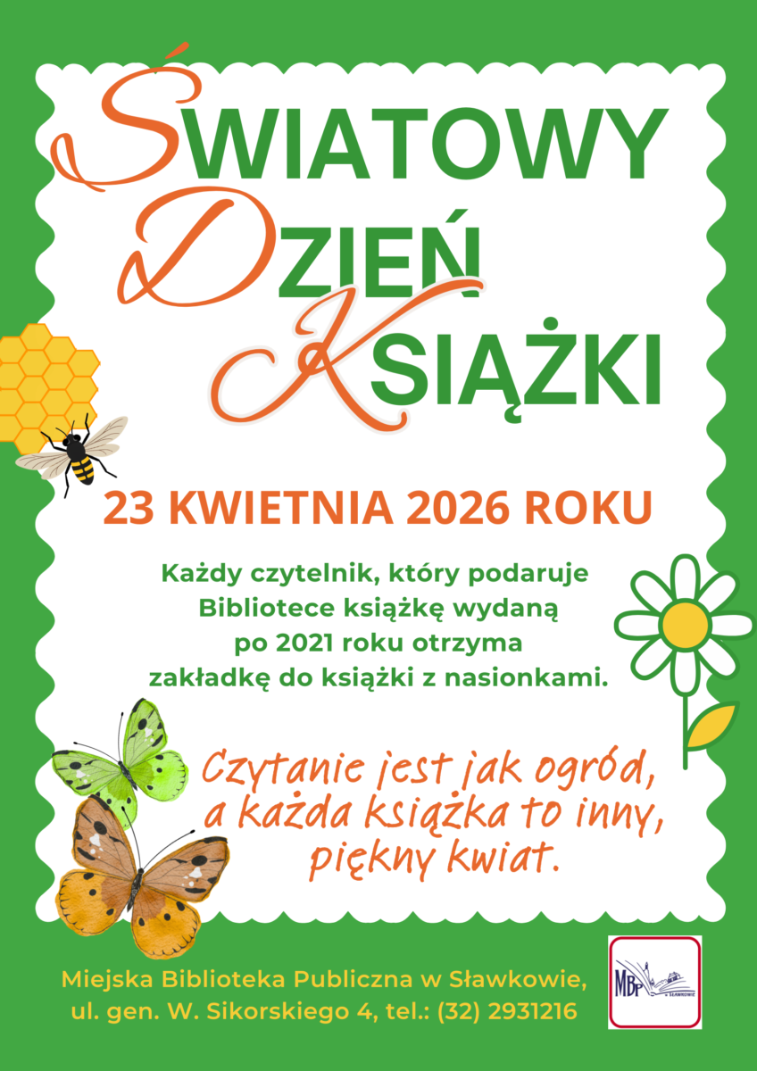 Światowy Dzień Książki i Praw Autorskich