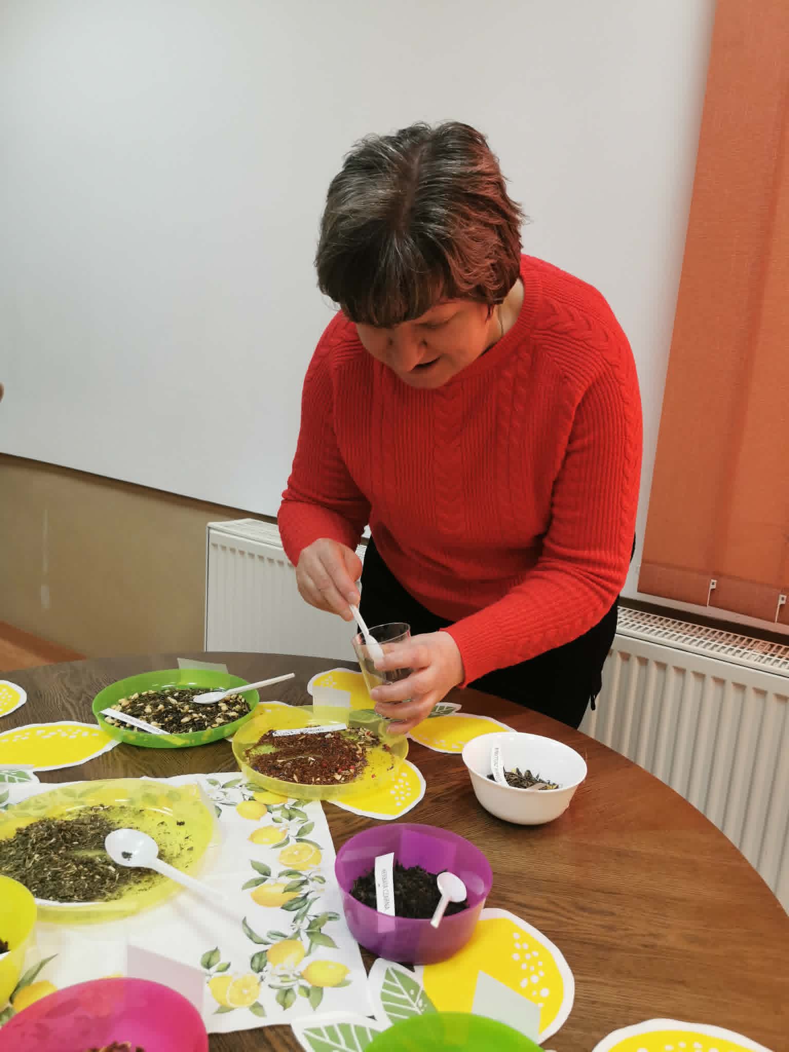 warsztaty o herbacie dla grupy razem łatwiej