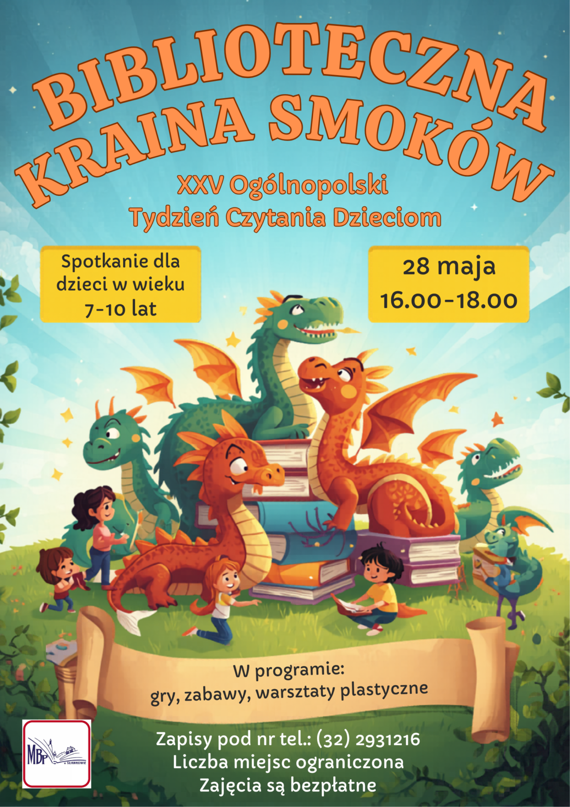 Biblioteczna Kraina Smoków